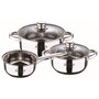 San Ignacio Batería de cocina Cassel 5 piezas de acero inoxidable