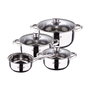 San Ignacio Batería de Cocina Cassel 7 Piezas de Acero Inoxidable