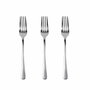 San Ignacio Tenedor Natur Acero Inoxidable Reciclado Brillo, 3 uds