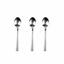 San Ignacio Cucharilla Natur Acero Inoxidable Reciclado Brillo, 3 uds