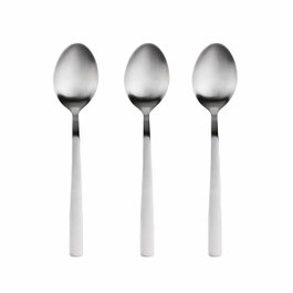 San Ignacio Set de 3 cucharas Root en acero inoxidable reciclado mate