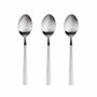 San Ignacio Set de 3 cucharas Root en acero inoxidable reciclado mate