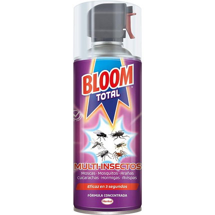 Bloom Insecticida total multi-insectos voladores y rastreros 400 ml