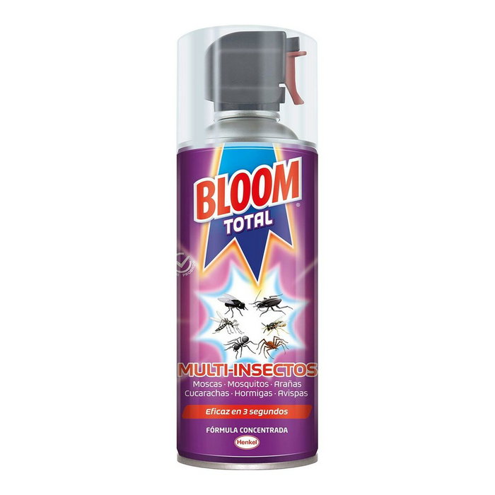 Bloom Insecticida total multi-insectos voladores y rastreros 400 ml