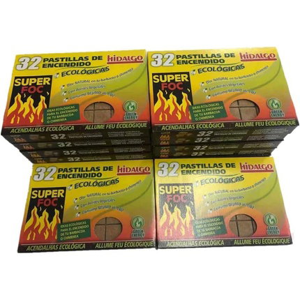 Super Foc Pastillas de encendido ecológicas, 32 uds Super Foc Pastillas de encendido ecológicas, 32 uds