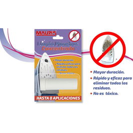 Mauris Limpia Planchas Concentrado 08150 - Rápido, Eficaz y No Tóxico para Eliminar Residuos
