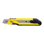 STANLEY Cuchillo de 18mm con filo extraíble acodado