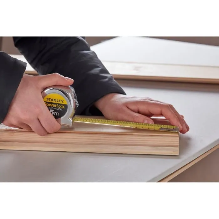 Stanley Flexometro Powerlock 5M X 25Mm Blade Armor Referencia 0-33-514