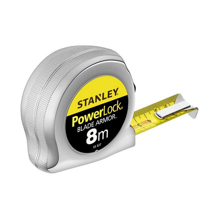 Stanley Flexómetro Powerlock Blade Armor 8 m x 25 mm Stanley Flexómetro Powerlock Blade Armor 8 m x 25 mm