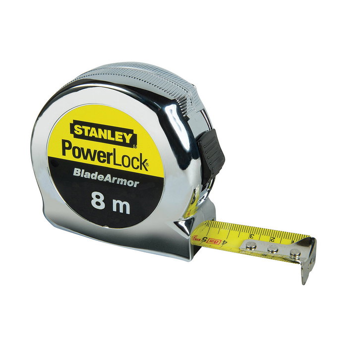 Stanley Flexómetro Powerlock Blade Armor 8 m x 25 mm Stanley Flexómetro Powerlock Blade Armor 8 m x 25 mm