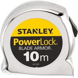 Stanley 0-33-532 Medición Blade Armor Powerlock Cinta Métrica 10 m x 25 mm