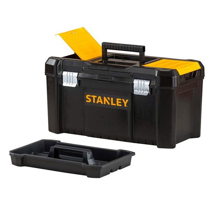 Stanley Essential Box 19 Pulgadas con Cierres Metálicos Stanley Essential Box 19 Pulgadas con Cierres Metálicos