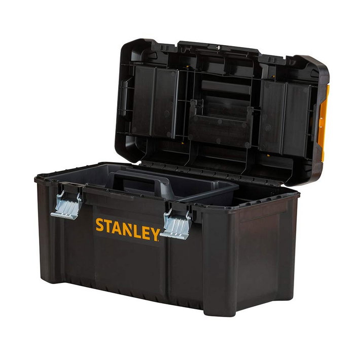 Stanley Essential Box 19 Pulgadas con Cierres Metálicos Stanley Essential Box 19 Pulgadas con Cierres Metálicos