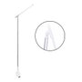 Flexo led arquitecto 8 W 780 lm blanco