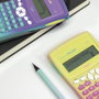 Milan Calculadora Científica M240 Sunset Turquesa y Lila