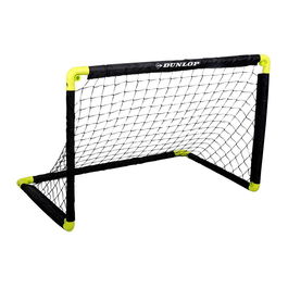 Dunlop Mini Portería Plegable 90x59x61cm Negro/Amarillo con Red