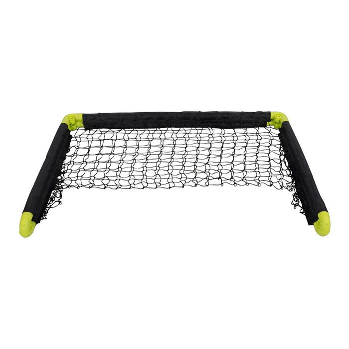 Dunlop Mini Portería Plegable 90x59x61cm Negro/Amarillo con Red Dunlop Mini Portería Plegable 90x59x61cm Negro/Amarillo con Red
