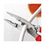 Knipex Alicates para instalaciones eléctricas cromados 200 mm