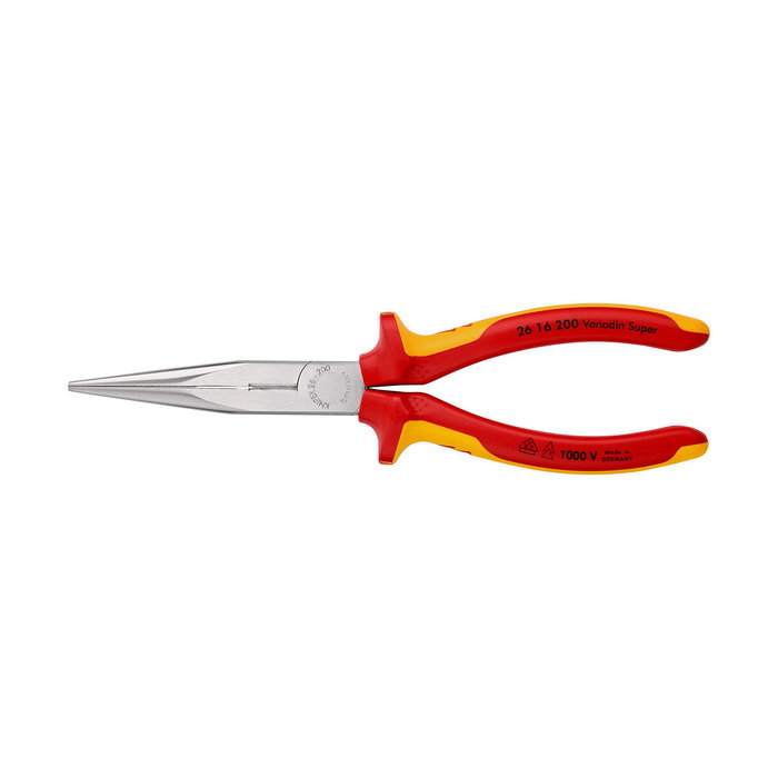 Knipex Alicates de boca de cigüeña rectos 200 x 56 x 19 mm