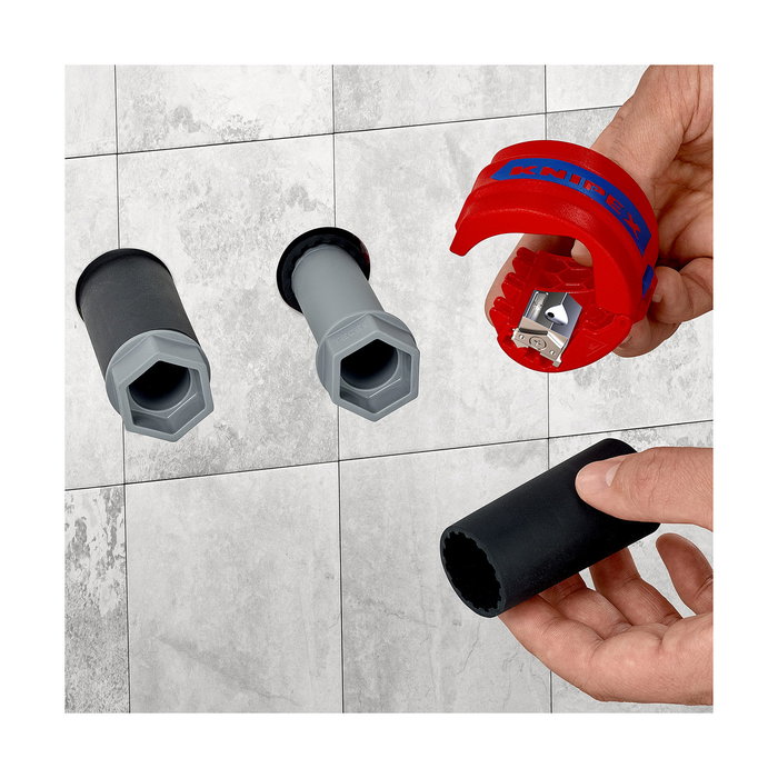 Knipex Cortatubos bix® para tubos de plástico y manguitos de sellado