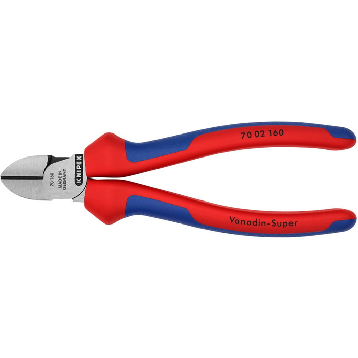 Knipex Alicate de corte diagonal 160 mm negro atramentado pulido