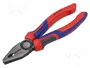 Knipex Alicate Universal 180 mm Negro Atramentado