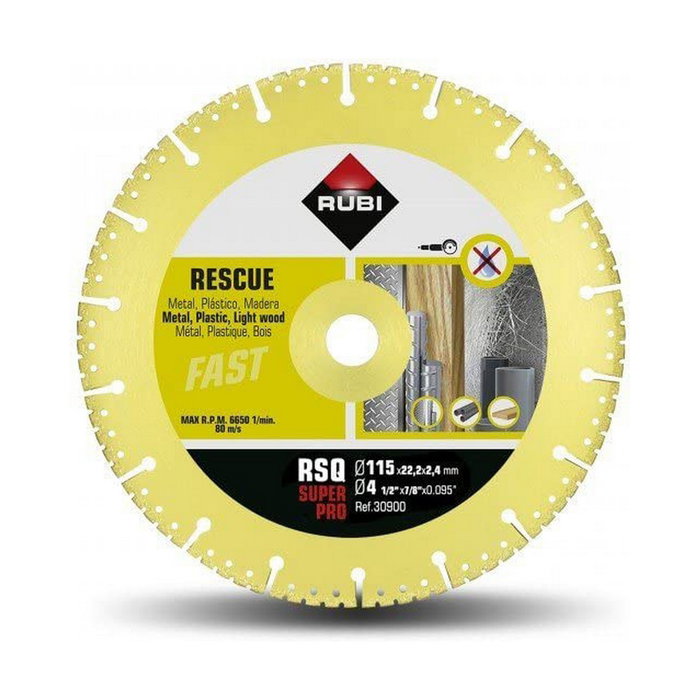 Rubi Disco diamantado RSQ Superpro ø115 x 4 x 22,2 mm