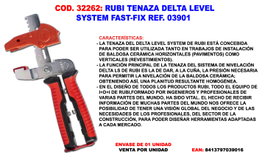 Rubi Tenaza Delta Level System Fast-Fix 03901
