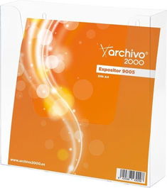 Archivo 2000 Portafolletos Mural Premium Espesor 3 mm Din A4 Vertical 55x235x240 mm