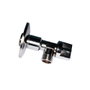 Edm Llave de Regulacion 1/2" - 1/2" Cromado Metal