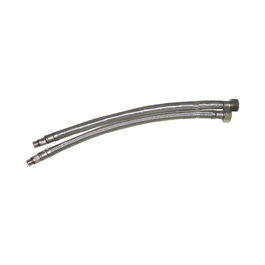 Edm Latiguillo Monomando Flexible Cromado 35 cm (Juego 2 Unidades)