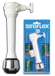 Metaltex Atomizador para Grifo con 2 Funciones y Abrazadera Blanco
