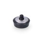 Edm Tapón de Goma Moldeada Negro Ø 32 mm para Fontanería