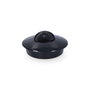 Edm Tapón de Goma para Fregadero Ø 45 mm Negro