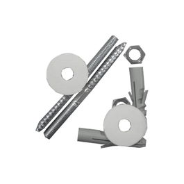 Edm Juego de Tornillos de Lavabo 10x100 mm Cromado Acero Inox