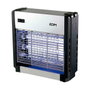 Edm Mata insectos profesional eléctrico cromo/negro 2 x 6W