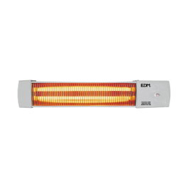 Edm Estufa de baño orientable de cuarzo 600/1200 W marfil