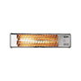 Edm Estufa de cuarzo orientable 600/1200 W modelo cromo