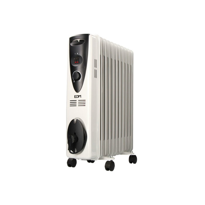 Edm Radiador de aceite 2500 W con 11 elementos Edm Radiador de aceite 2500 W con 11 elementos