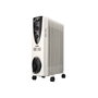 Edm Radiador de Aceite 2500W con 11 Elementos Blanco