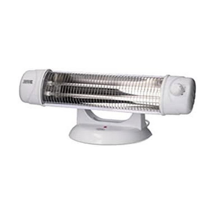 Edm Estufa de cuarzo de suelo 600/1200 W Blanco