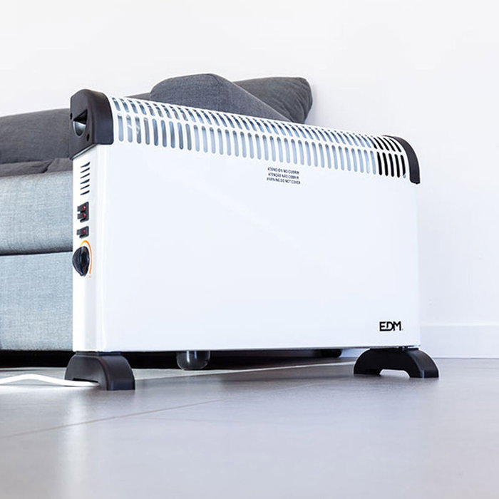 Edm Convector de aire modelo Turbo 2000 W Blanco