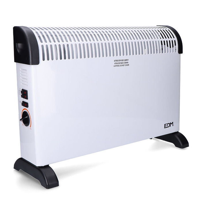 Edm Convector de aire modelo Turbo 2000 W Blanco
