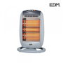 Edm Estufa de Cuarzo Oscilante 400/800/1200W con Seguridad Anti Vuelco