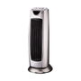Edm Calefactor de torre cerámico oscilante Sylver 1000 - 2000 W Gris