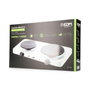 Edm Cocina eléctrica 2 fuegos Blanco