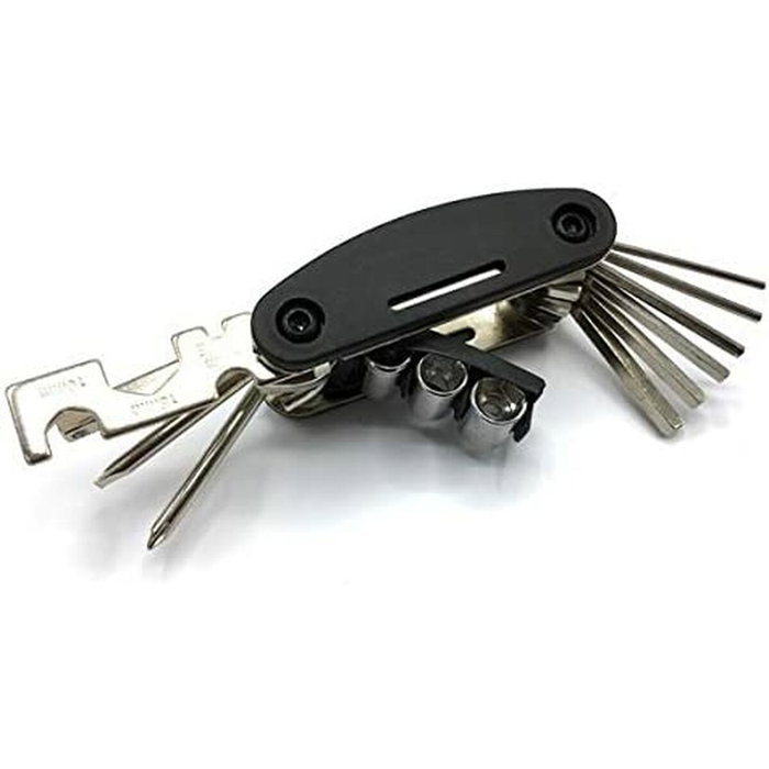 Benson Kit con herramienta multiusos para reparación de bicicletas