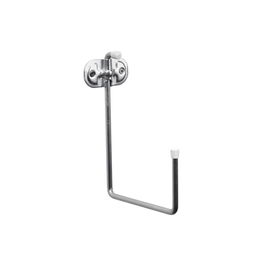 Sauvic Gancho Multiuso Forma U Cromado Acero Polipropileno Soporta 25kg 21x15x9cm