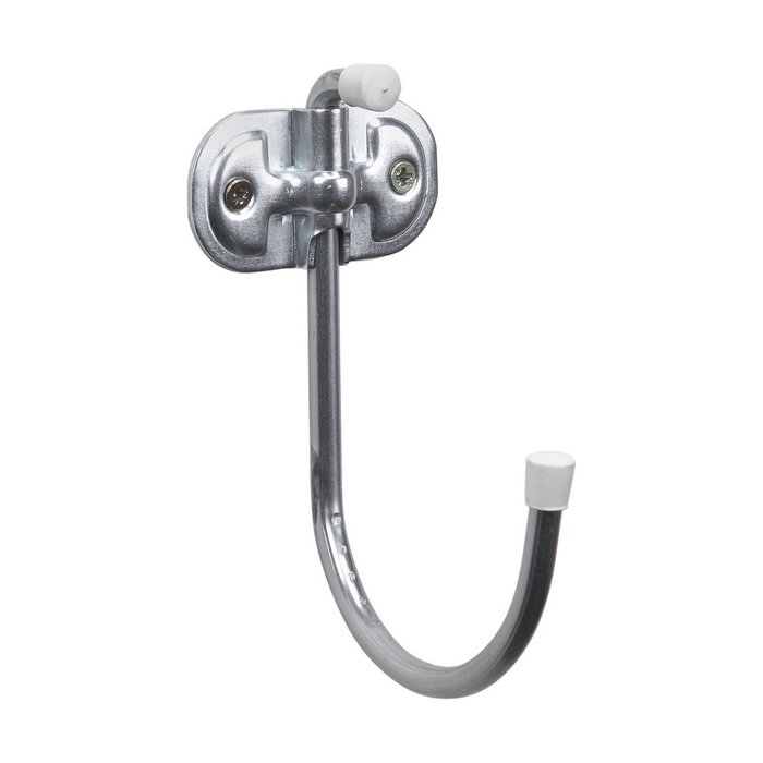 Sauvic Gancho multiuso colgador cromado 15cm Sauvic Gancho multiuso colgador cromado 15cm