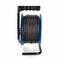 Edm Enrollacables 50 m 3x1,5 mm² con 4 tomas Schuko y protector térmico